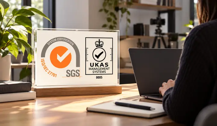 Marcas de certificación ISO/IEC 27701.